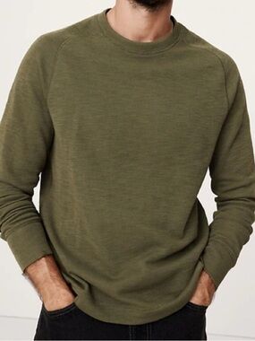 Banana Republic Olive Green Crewneck Sweater